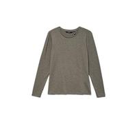 VERO MODA Women's Vmava Ls Top JRS Ga Noos, Medium Grey Melange, L