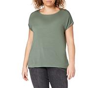 VERO MODA Women's Vmava Plain Ss Ga Noos Top, Green (Laurel Wreath), XS