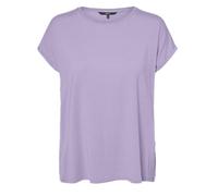 VERO MODA Women's Vmava Plain Ss Top Ga JRS Noos T-Shirt, Pastel Lilac, XS