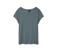 VERO Moda Womens Vmava Plain Top JRS Noos T-Shirt, North Atlantic, S UK