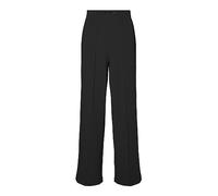 VERO MODA Women's Vmbecky Hr Wide Pull-On Pant Noos Trouser, Black, M / 34L