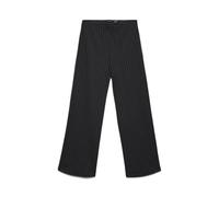 VERO MODA Women's Vmberlin My Mw Wide Print Pant Noos Trouser, Obsidian, M / 32L