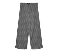 VERO MODA Women's Vmberlin My Mw Wide Print Pant Noos Trousers, Medium Grey Melange, M / 32L