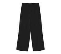 VERO MODA Women's Vmberlin Zamira Mw Wide Pant Noos, Black, XS/ 30L