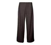VERO MODA Women's Vmberlin Zamira Mw Wide Pant Noos, Chocolate Cake, S / 30L