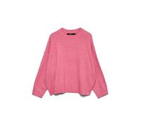 VERO MODA Vmboom LS O-Neck Pullover Ga Noos, Pink Cosmos, XL
