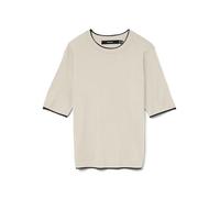 VERO MODA Women's Vmbreeze SS O-Neck Pullover Boo, Birch, M