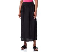 VERO MODA Women's Vmbumpy Ankle Skirt WVN Noos, Black, S