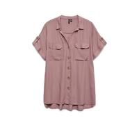 VERO MODA Women's Vmbumpy S/S Shirt WVN Ga Noos Blouse, Nostalgia Rose, S