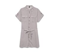 VERO MODA Women's Vmbumpy SS Short Shirt Dress, WVN Ga Noos, Nostalgia Rose, Small, Nostalgia Rose, S
