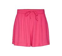 VERO MODA Women's Vmbumpy Shorts WVN Noos, Pink Yarrow, L