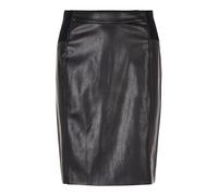 Vero Moda Buttersia Hw Coated Noos Skirt Black S Woman