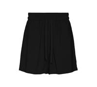 VERO MODA Women's Vmcarmen Hr Loose Shorts Noos, Black, L