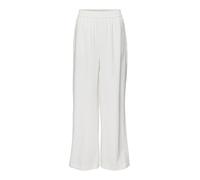 VERO MODA Women's VMCARMEN HR Wide Pull-ON Pant NOOS, Snow White, XS/32