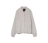 VERO MODA Women's Vmcassidy Ls Bomber Jacket Boo, Vapor Blue/Detail: Melange, 10