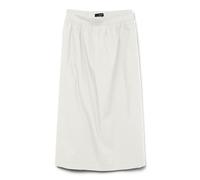 VERO MODA Women's Vmcharlotte Hw Ankle Skirt WVN Ga, Snow White, M