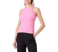 VERO MODA Women's Vmchloe Short Tank Top JRS Noos, Pink Cosmos, L