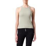 VERO MODA Women's Vmchloe Short Tank Top JRS Noos, Seagrass, M