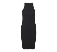 VERO MODA Womens Vmchloe Sl Abk JRS Noos Dress, Black, S UK