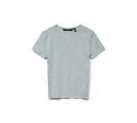 VERO MODA Women's Vmchloe SS Short Top Ga JRS Noos, Gray Mist, S