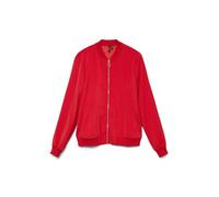 VERO MODA Women's Vmcoco L/S Bomber Ga Noos Jacket, Red (ribbon red), M