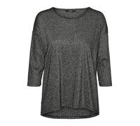 VERO MODA Women's Vmcora 3/4 Top JRS Boo Ga Longsleeve T-Shirt, Black, XS