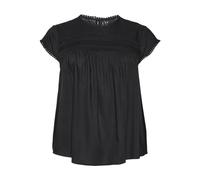 VERO MODA Women's Vmdebbie Pleat S/L Top WVN Ga Curve Noos Blouse (Pack of 1)