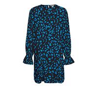 VERO MODA Women's Vmditte LS O-Neck Short Dress VMA, Salute/AOP:Diana, L