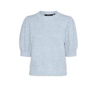 VERO MODA Womens Vmdoffy 2/4 O-Neck Ga Noos Pullover Sweater, Cashmere Blue/Detail: Melange, M UK