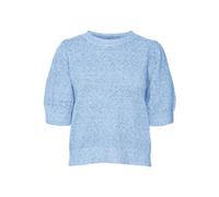 VERO MODA Women's Vmdoffy 2/4 O-Neck Jumper Ga Noos Knitted, Little Boy Blue/Detail:Melange, XL