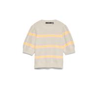 VERO Moda Women's Vmdoffy 2/4 O-Neck Pullover Ga Noos, Birch, S