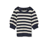 VERO MODA Women's Vmdoffy 2/4 O-Neck Pullover Ga Noos, Blazer Navy, XS