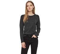 Vero Moda Womenss Doffy Jumper in Black - Size 2XL