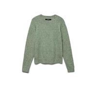 Vero Moda Women's VMDOFFY LS O-Neck Blouse GA NOOS Sweater, Green, X-Small