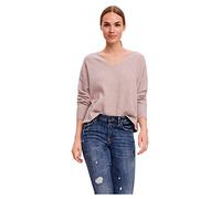 Vero Moda Women's VMDOFFY LS V-Neck Blouse GA Boo Pullover Sweater, Lavender, M