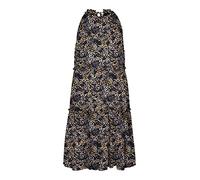 VERO MODA Women's Vmdora Kaya Halter Neck Short Dress WVN G, Navy Blazer/AOP:Dora, M