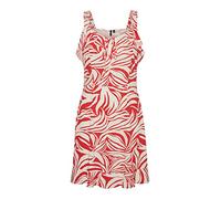 VERO MODA Women's Vmdotty Becca SL Short Dress WVN Ga, Bittersweet/AOP:Dotty, S