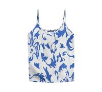 VERO Moda Women's Vmeasy Joy V-Neck Singlet WVN Ga, nebulas Blue, M