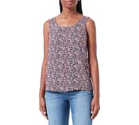 VERO MODA Women's Top, Multicoloured (Georgia Peach/AOP:Cille), S