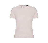 VERO MODA Women's Vmelene Short Ss Top JRS T-Shirt, Parfait Pink, S