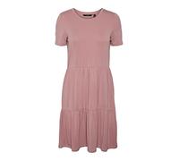VERO MODA Women's Vmfilli Calia SS Short Dress Ga Noos, Nostalgia Rose, XS