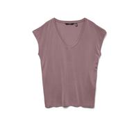 VERO Moda Women's VMFILLI SS V-Neck Tee GA NOOS 10247666, Nostalgia Rose, S