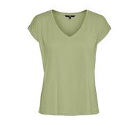 Vero Moda Women's VMFILLI SS V-Neck TEE GA NOOS T-Shirts, Sage, S