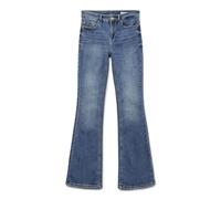 VERO MODA Womens Vmflash Mr Flared Jeans Li347 Ga Noos Pants, Medium Blue (Medium Blue Denim), L / 32L UK