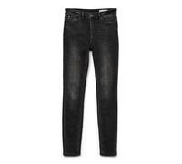 VERO MODA Women's Vmflash Mr Skinny Jeans Li111 Noos Pants, Black Denim, S / 30L