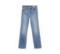 VERO MODA Women's Vmflash Mr Straight Jeans Li347 Ga Noos Trouser, Medium Blue (Medium Blue Denim), XL / 32L