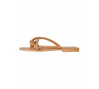 VERO MODA Women's VMFLINO Leather Sandal, Cognac, 7.5 UK (41 EU)