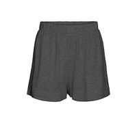 VERO MODA Women's Vmflowy Shorts, Dark Grey Blend, M