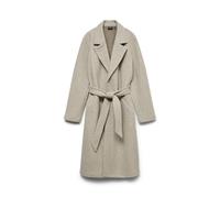 Vero Moda Women's Vmfortuneaya Ss23 Long Coat Noos, Silver Mink/Detail:Melange, XL