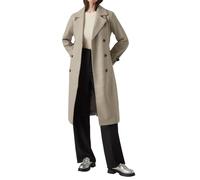 VERO MODA Women's Vmfortunevega Long Trench Coat Ga Noos Jacket, Silver Mink, M